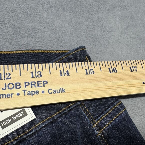 NEW Judy Blue Jeans Size 14W High Waist Skinny Fit Back Yoke Seam Stretch Blue - Picture 7 of 12